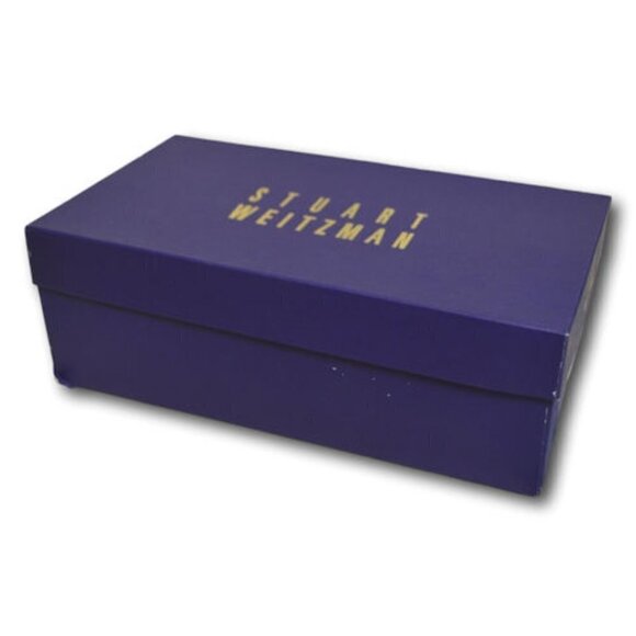 Stuart Weitzman Loafer Heel Pumps Snake Print Red Leather Womens US 7.5 M - Picture 8 of 8